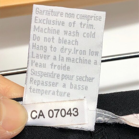 hanna & gracie Black Flared Knee Length Midi Skirt size 10 - Picture 9 of 13